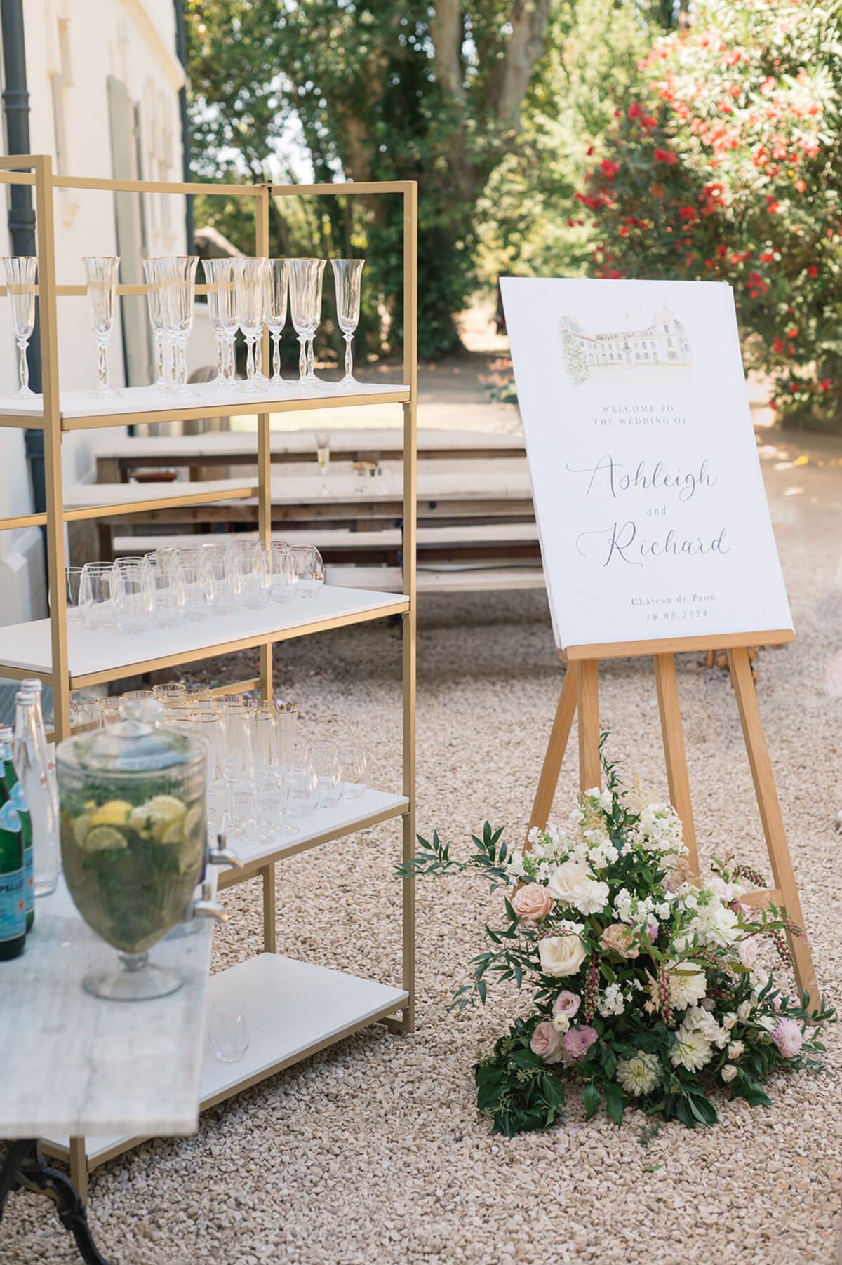 Mariage d'Ashleigh & Richard - Château de Paon