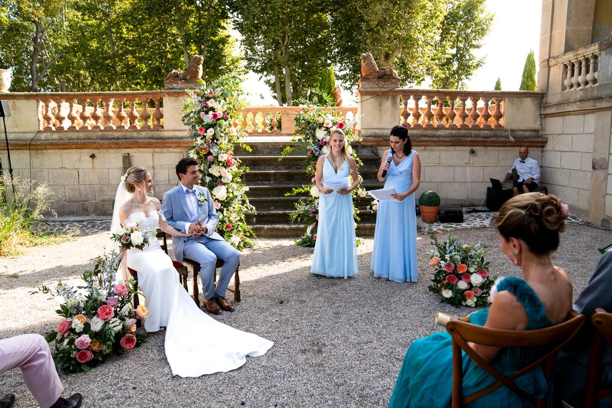 Mariage de Grace & Alex - Chateau Saint Cécile, St.Thibery